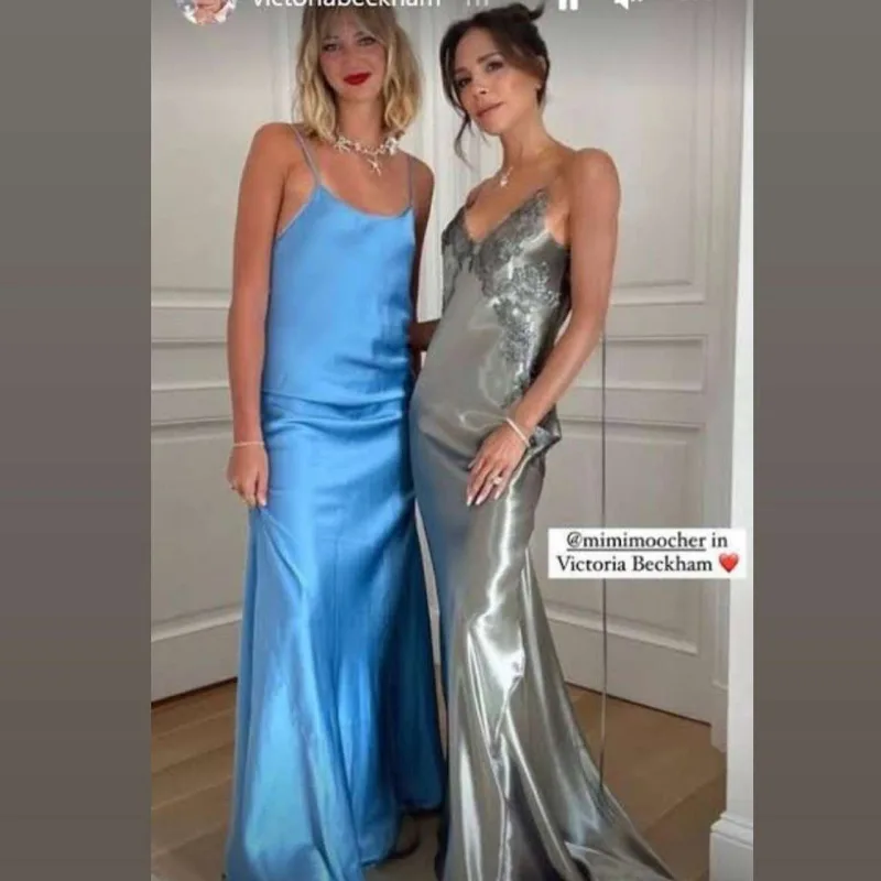 Viktoriya Bekhem ilə gəlini arasında qalmaqal