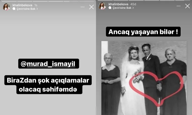 Bir-birini izləmədən çıxardılar