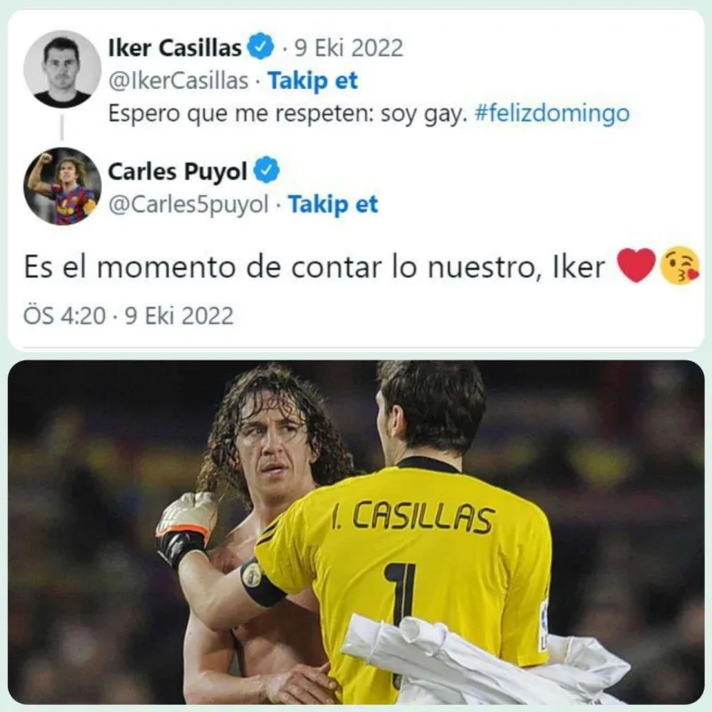 Homoseksual olduğunu açıqlayan Kasilyas üzr istədi