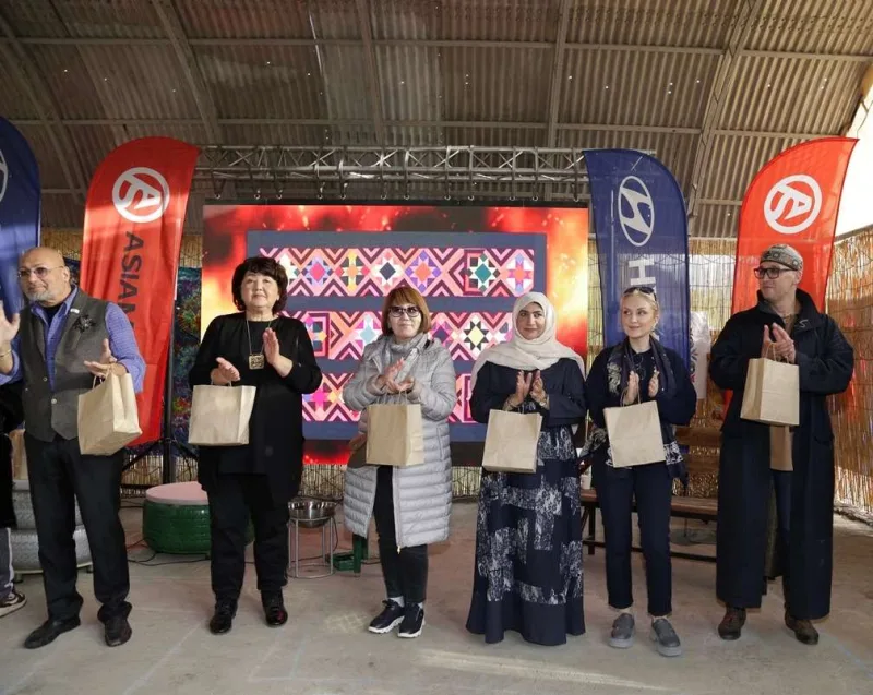 Gülnarə Xəlilova Qırğızıstanda “Eko Etno Kurak” festivalında