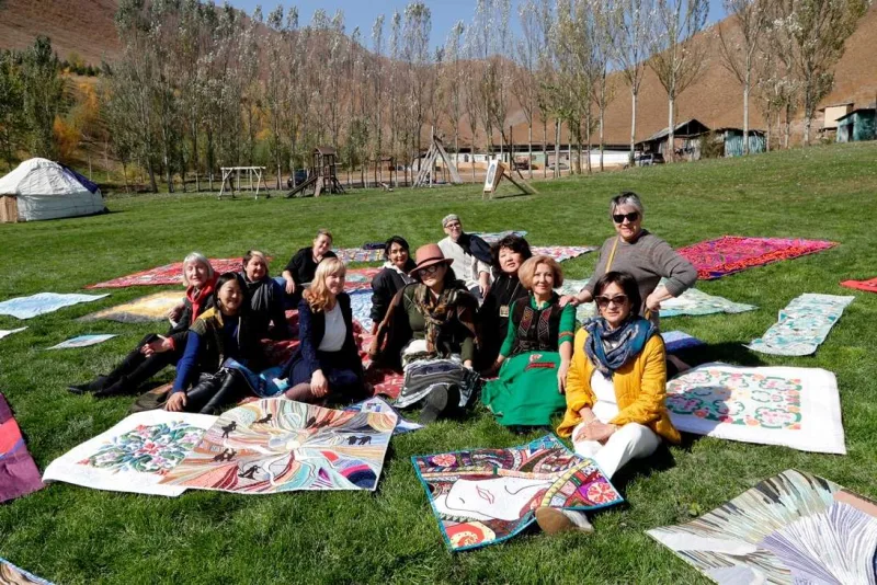 Gülnarə Xəlilova Qırğızıstanda “Eko Etno Kurak” festivalında