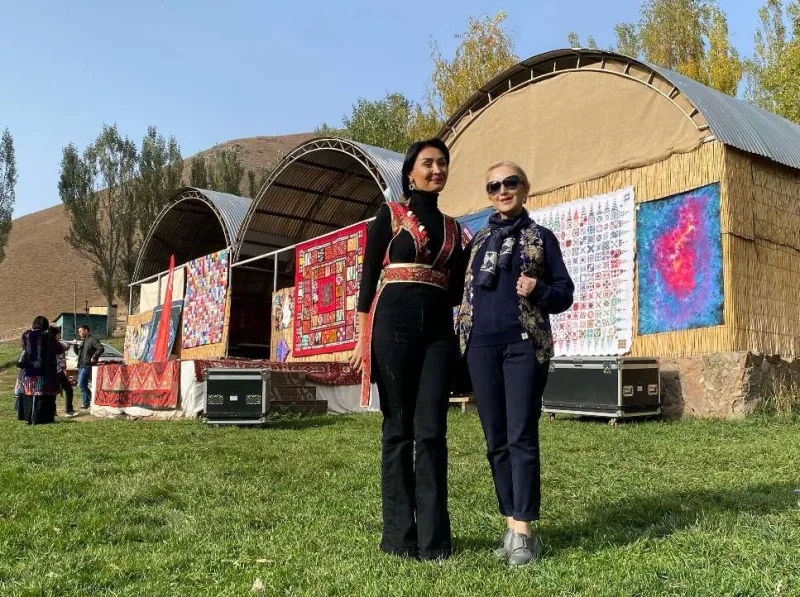 Gülnarə Xəlilova Qırğızıstanda “Eko Etno Kurak” festivalında