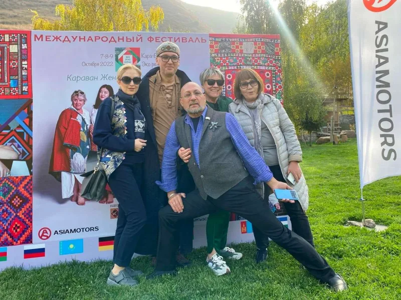 Gülnarə Xəlilova Qırğızıstanda “Eko Etno Kurak” festivalında