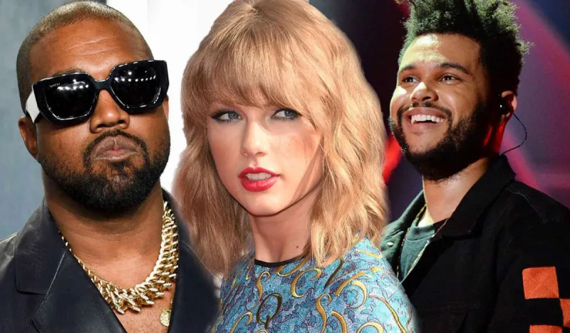 İlin ən çox yayımlanan məşhurları