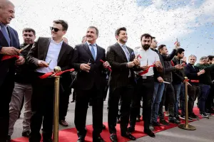 Qafqazın ən böyük tikinti bazarı açıldı