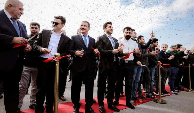 Qafqazın ən böyük tikinti bazarı açıldı