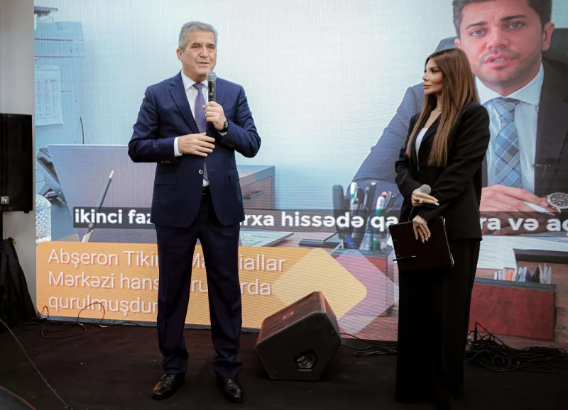 Qafqazın ən böyük tikinti bazarı açıldı