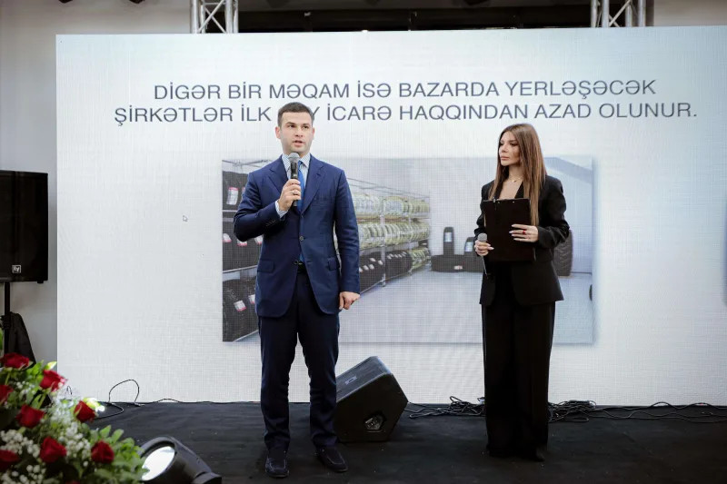 Qafqazın ən böyük tikinti bazarı açıldı