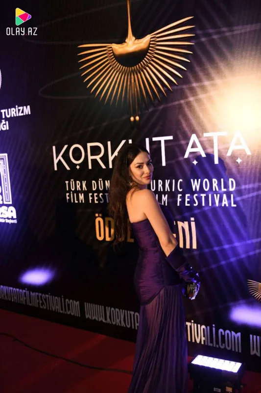 Turanə məşhur festivalda belə göründü