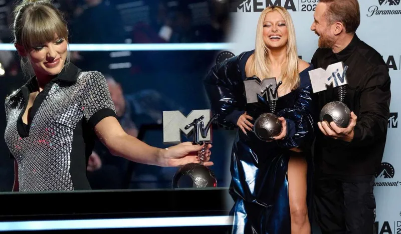 MTV EMA-nın builki sahibləri