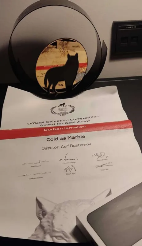 Xalq artisti Avropada “Ən yaxşı aktyor” seçildi