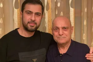 Namiq 81 yaşlı atasıyla 