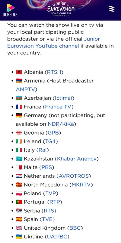 İTV İrəvandakı müsabiqəni yayımlayacaq? - Açıqlama