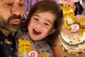 Davudun 2 yaş partisindən əyləncəli görüntülər - Video