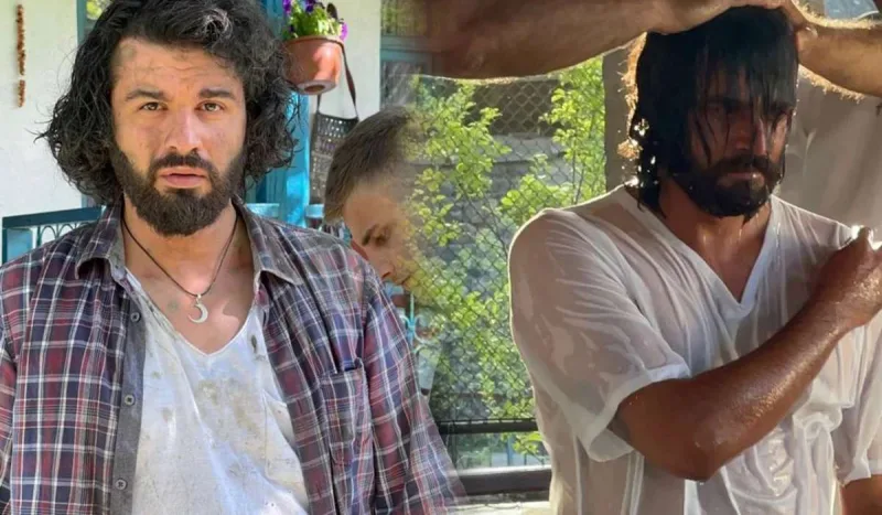 Serial üçün xaç suyuna girdi