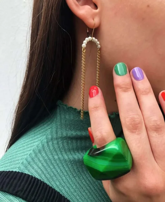 Yeni ildə dırnaqlarınızı bu cür edin!