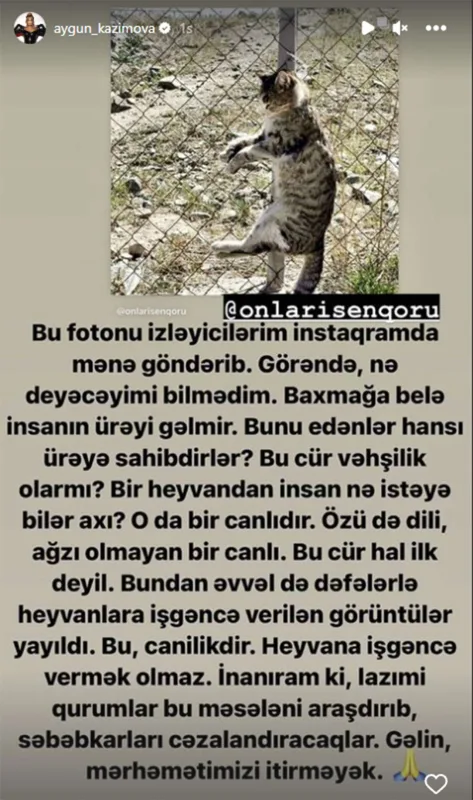 “Görəndə, nə deyəcəyimi bilmədim”