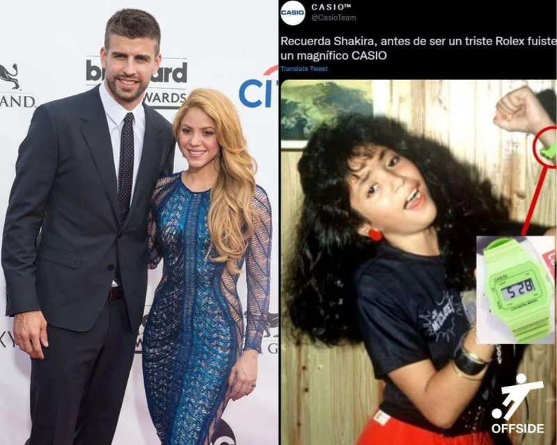 “Casio” rəsmiləri brendi aşağılayan Şakiraya cavab verdi