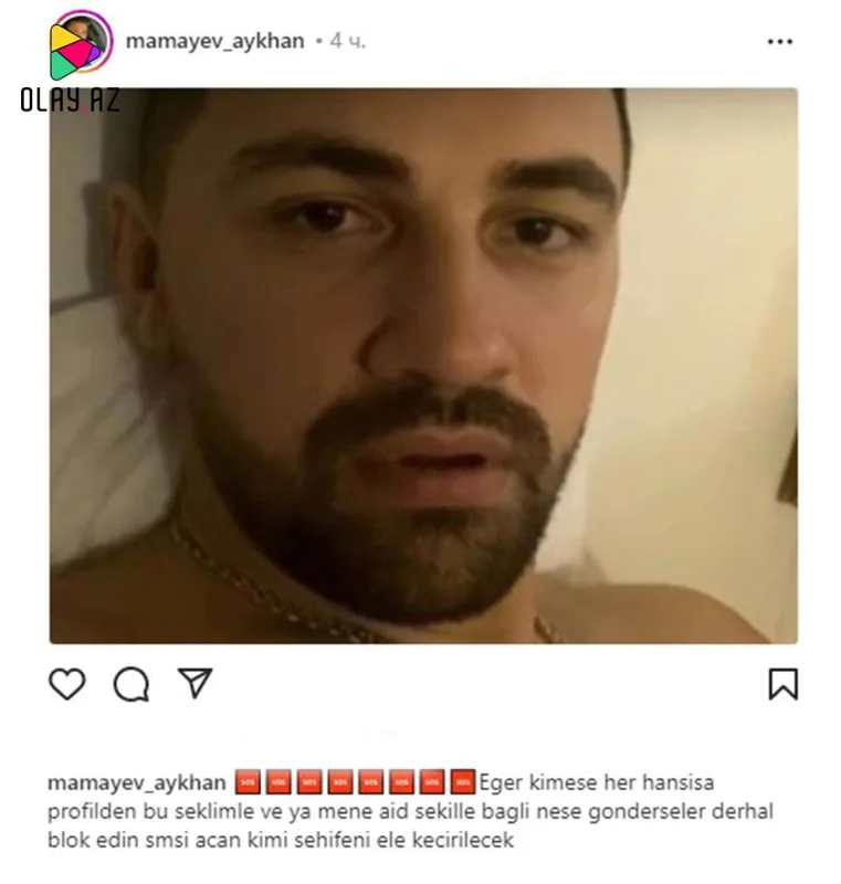 Ayxan Mamayevin adından dələduzluq