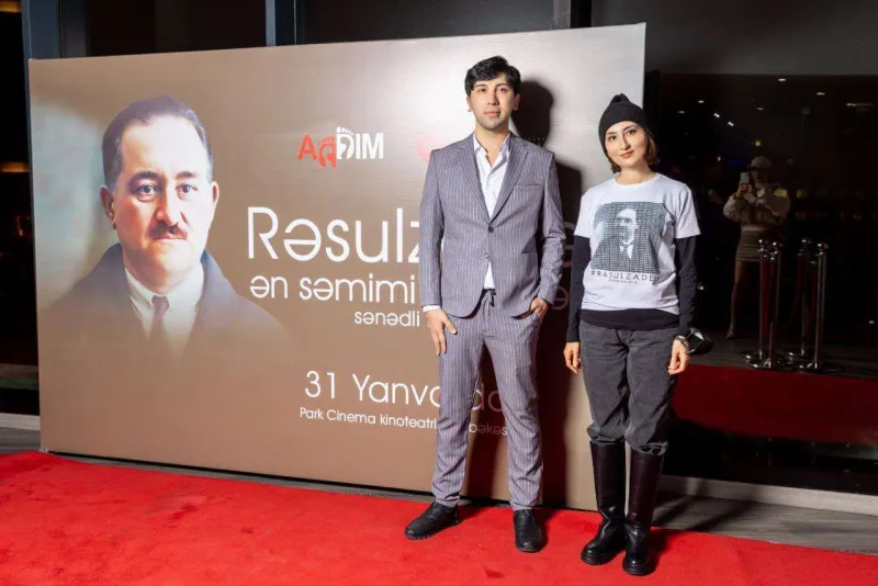 Rəsulzadəyə aid film təqdim olundu