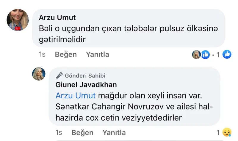 Zəlzələ bölgəsində olan Cahangir Novruzovla bağlı açıqlama!