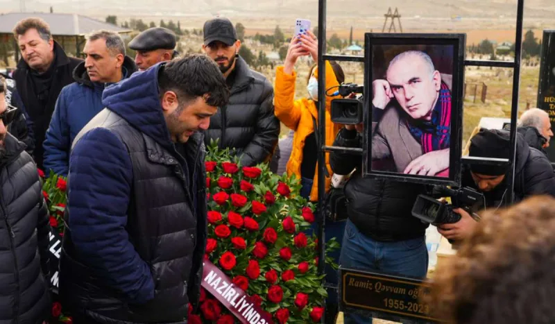 Ramiz Novruz dəfn olundu- Fotolar