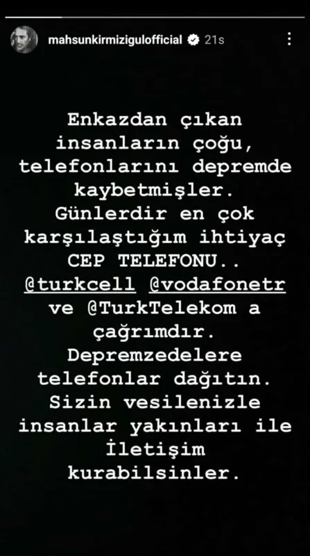 Zərərçəkənlər üçün telefon paylanılmasını istədi