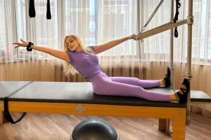 Xalq artisti pilates etdiyi anları paylaşdı