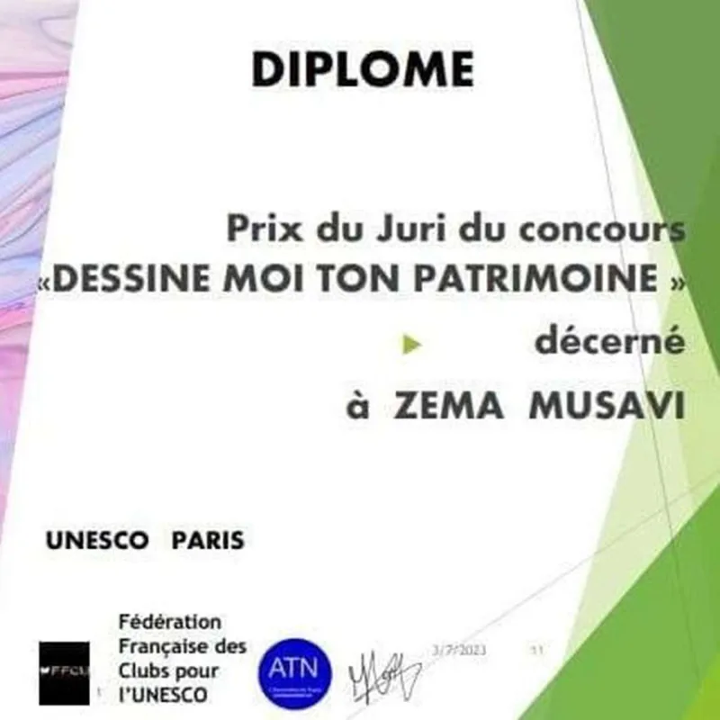 Musavinin qızının rəsmi Parisdə sərgilənəcək