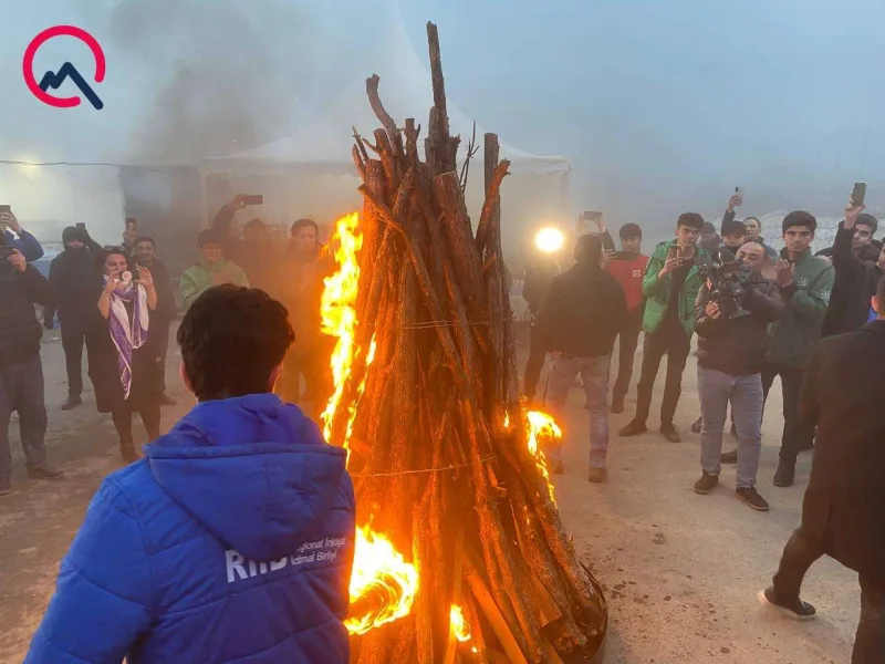Şuşada Novruz tonqalı qalandı