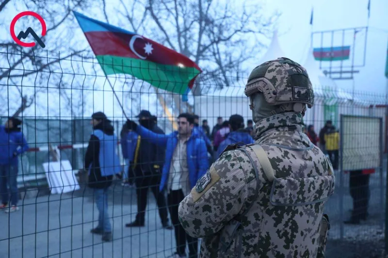 Şuşada Novruz tonqalı qalandı