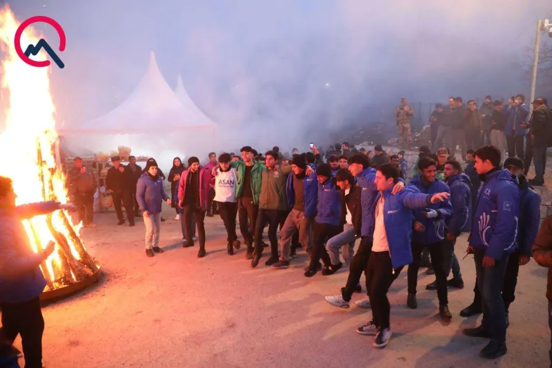 Şuşada Novruz tonqalı qalandı