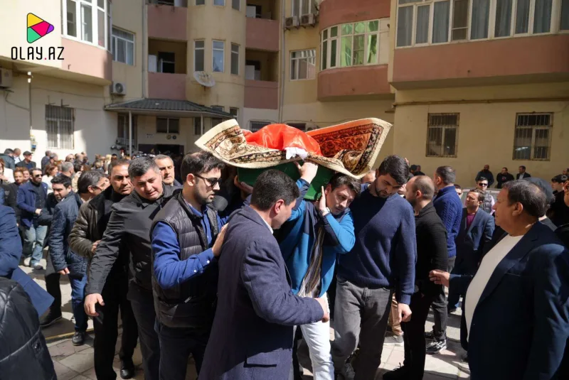 Oqtay Əliyev dəfn olundu - Yenilənib