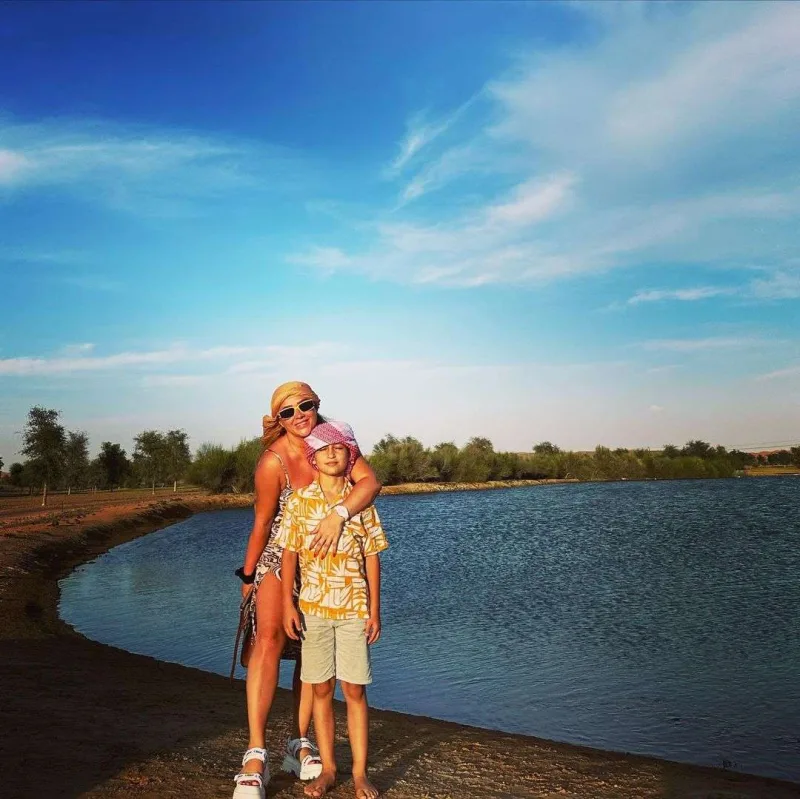 Bizimkilər Dubayda...