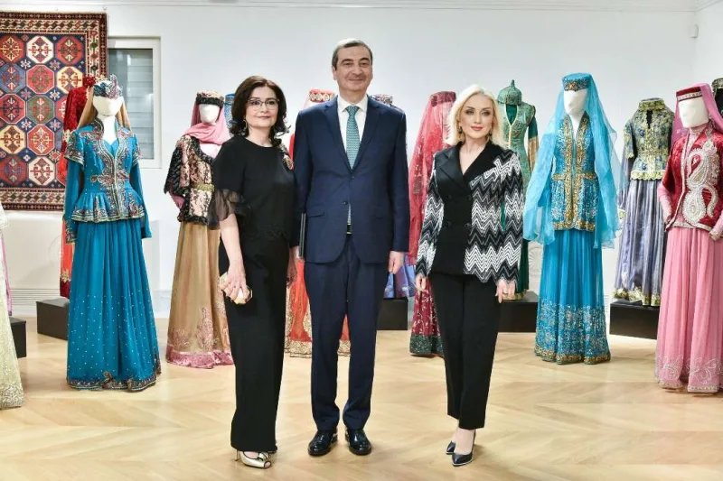 Gülnarə Xəlilovanın milli geyimləri Belqradda