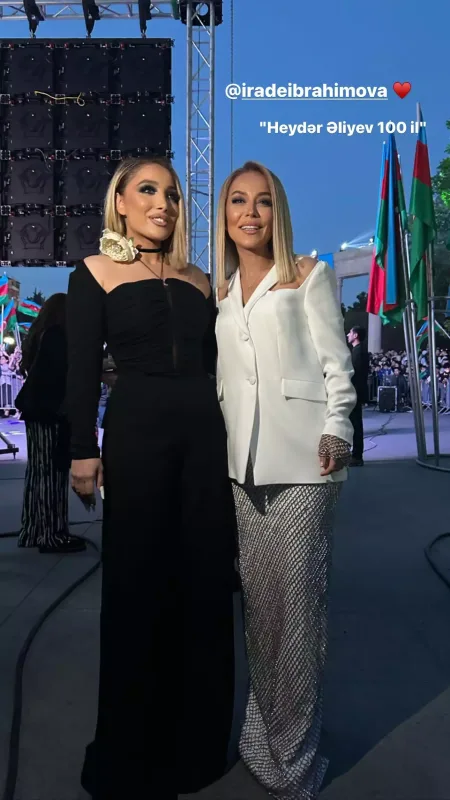 Qalmaqal yaşadığı İradə ilə fotosunu paylaşdı