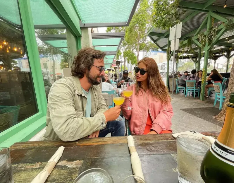 Barışdıqlarını bu foto ilə elan etdilər