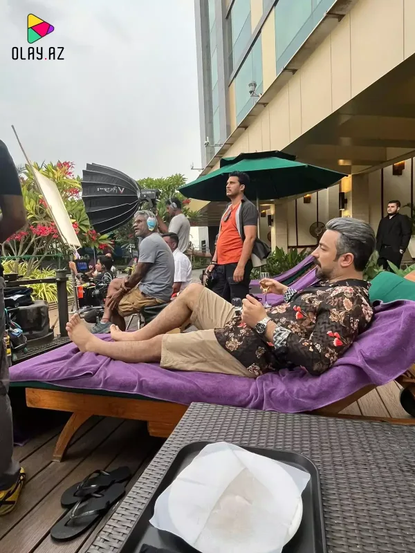 Şəhriyar Hindistanda filmə çəkildi