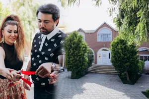 Fatimə bağ evi üçün qırmızı lent kəsdi