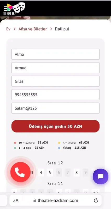 Tinder-də oğlanlarla tanış olub “AzDrama”ya dəvət edirlər