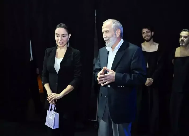 Leyla Əliyeva İordaniya şahzadəsi ilə tamaşada