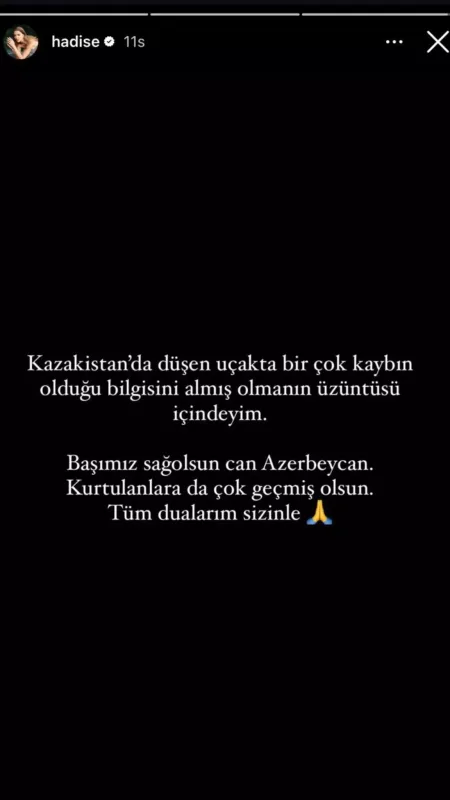 “Azərbaycanın yaşadığı faciəni ağrı-acı ilə hiss edirik”