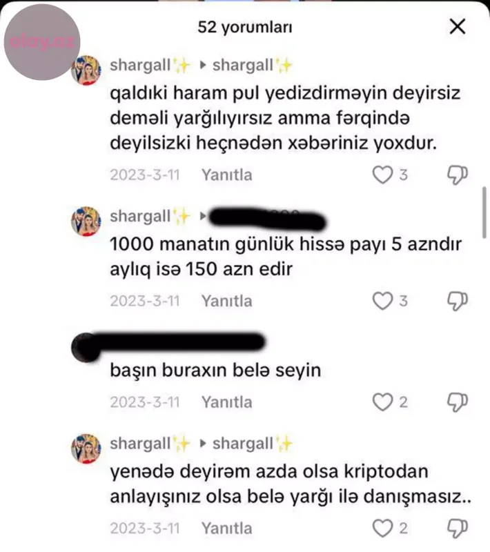 Bloger cütlüyün reklam etdiyi şirkətdə milyonlar itirildi - Şikayət var!