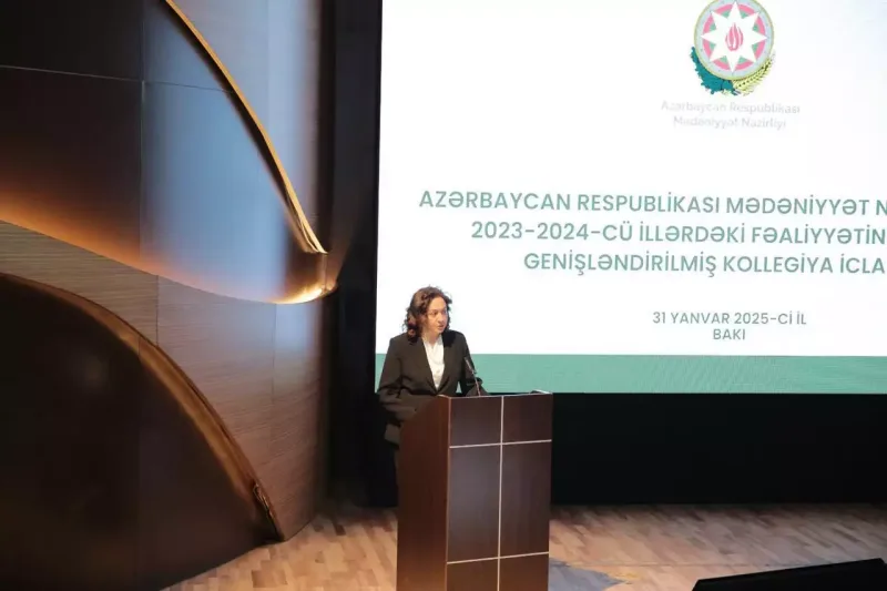 Mədəniyyət Nazirliyinin kollegiya iclası keçirildi