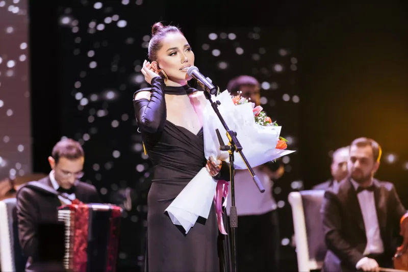 Lalə Məmmədova Gəncədə konsert verdi
