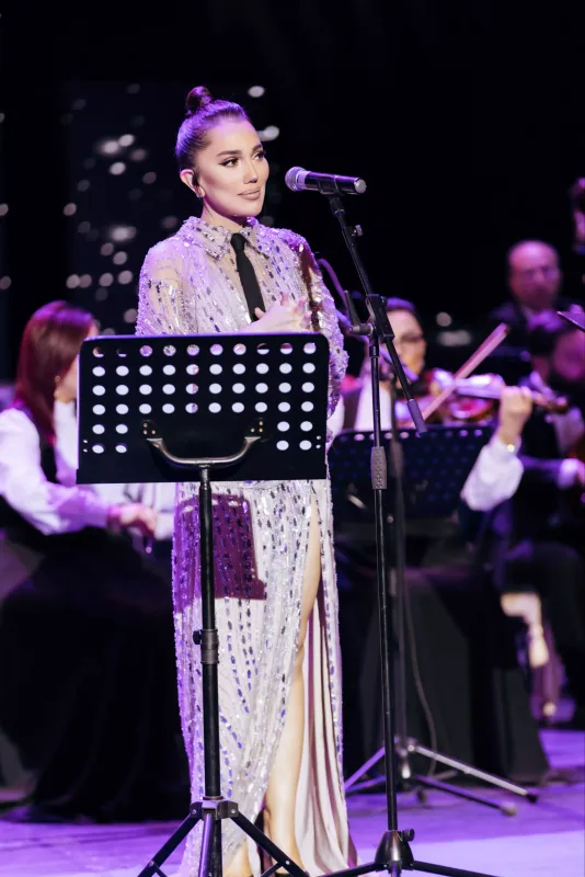 Lalə Məmmədova Gəncədə konsert verdi
