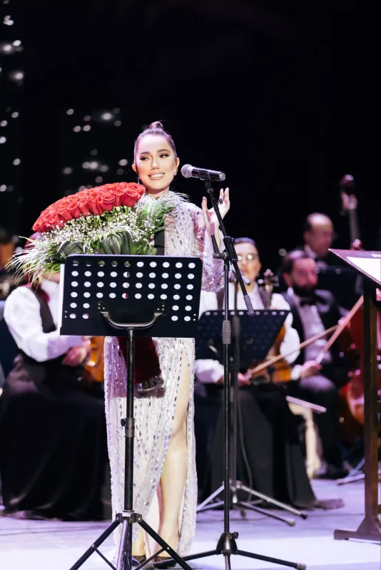 Lalə Məmmədova Gəncədə konsert verdi