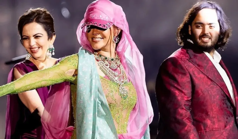 Rihanna dünyanın ən bahalı toyunda