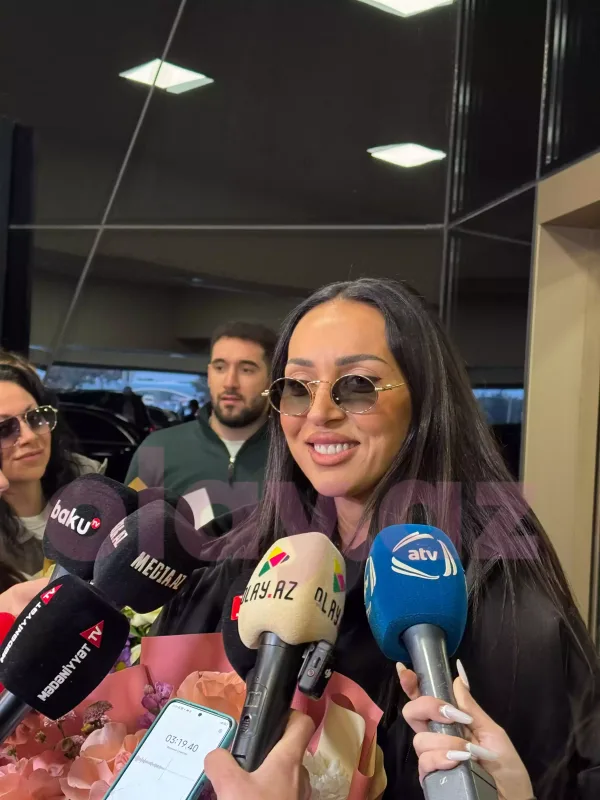 “Brilliant Dadaşova ilə dostuq” - Alsu Bakıda