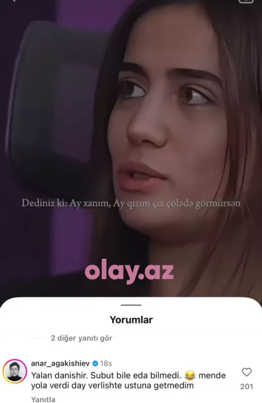 “Zarina yalan danışır”- Anar